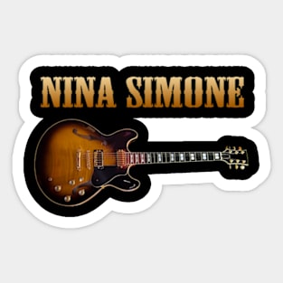 NINA SIMONE SONG Sticker